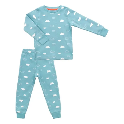 Піжама дитяча Bibaby з хмарами (59702-104G-mint)
