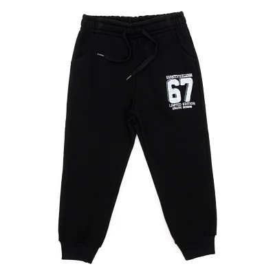 Штани дитячі Breeze на манжетах (21853-128B-black)