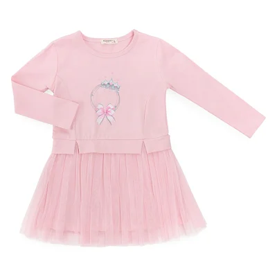 Плаття дитяче Breeze з фатиновою спідницею (22135-110G-pink)
