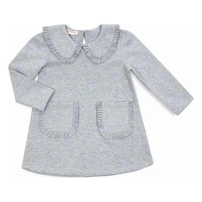 Плаття дитяче POP FASHION з кішеньками (6732-92G-gray)