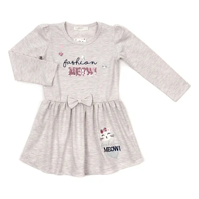 Плаття дитяче POP FASHION з котиком (6726-116G-beige)