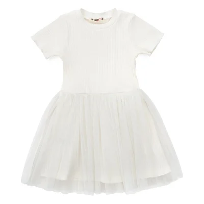 Плаття дитяче POP FASHION з фатиновою спідницею (7467-104G-cream)