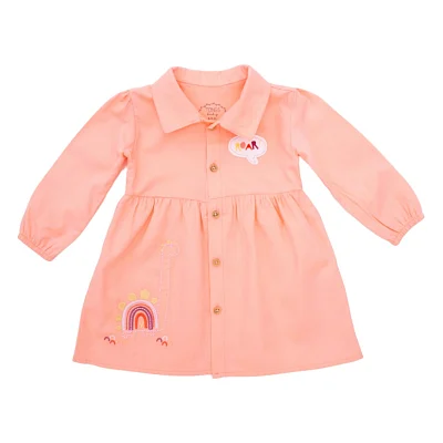 Плаття дитяче Tongs з довгим рукавом (2937-68G-peach)