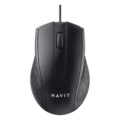 Мишка Havit MS80 USB Black (6939119036607)
