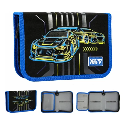 Пенал Yes твердий одинарний з клапаном Rally HP-03 (533736)