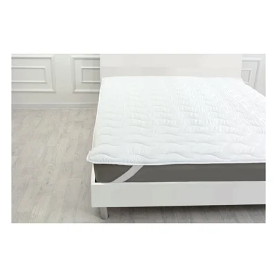 Наматрацник MirSon Eco Light №1712 EcoSilk Air-Soft звичайний на резинці по кутах White 120x200 см (2200002888271)