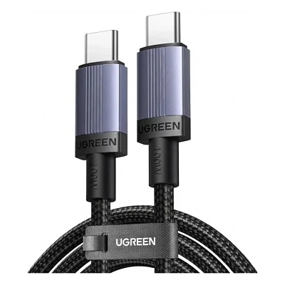 Дата кабель USB-C to USB-C 2.0m 100W 480Mbps black Ugreen (65833)