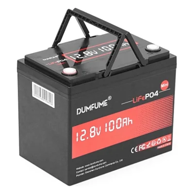 Батарея LiFePo4 Dumfume 12,8V 100Ah 1280Wh (Dumfume-12,8V/100Ah-MINI)