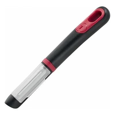 Овочечистка Tefal Ingenio+ вертикальна 17.3 см червоно-чорний (K1992034)
