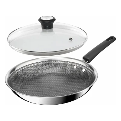 Сковорода Tefal Emotion+ Power 24 см з кришкою (SET_E3410455)