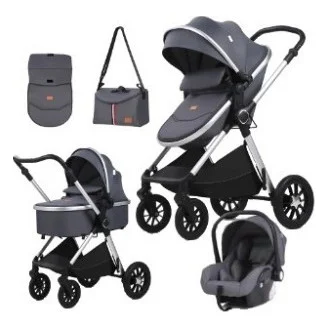 Коляска Kidilo 3в1 H2D (grey) (1071346)