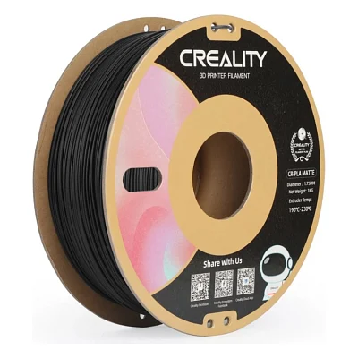 Пластик для 3D-принтера Creality PLA matte 1кг, 1.75мм, black (3301010297)