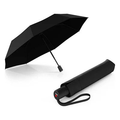 Парасоля Knirps A.200 Black Black HeatShield автомат, складана (Kn95-7201-10002)