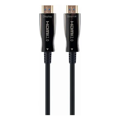 Кабель мультимедійний HDMI M to HDMI M 40.0m V2.0 4K 60Hz AOC Cablexpert (CCBP-HDMI-AOC-40M)