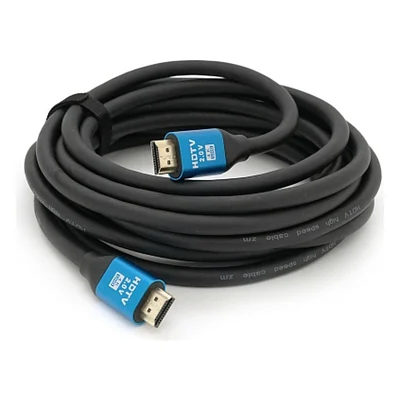 Кабель мультимедійний HDMI M to HDMI M 5.0m V2.0 4Kx2K black Merlion (YT-HDMI(M)/(M)4KV2.0-5.0m/19119)