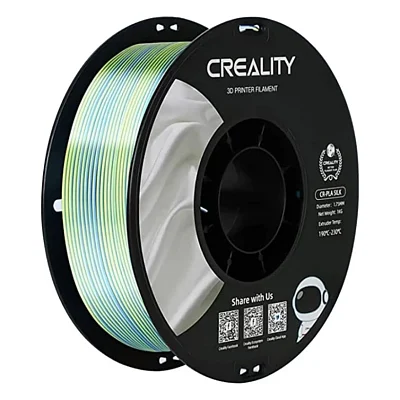 Пластик для 3D-принтера Creality PLA silky shine 1кг, 1.75мм, yellow-blue (3301120014)