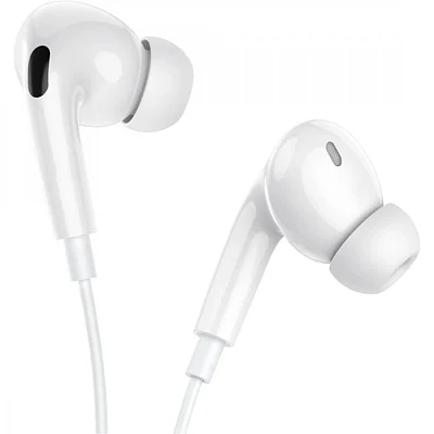 Навушники BOROFONE BM100 Pro 3.5mm White