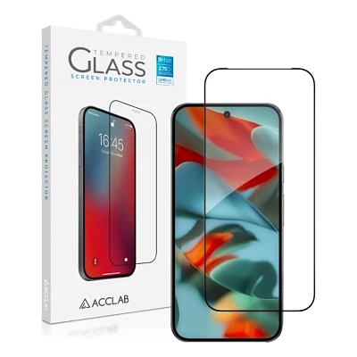 Скло захисне ACCLAB 9H Google Pixel 10a Black (1283126636233)