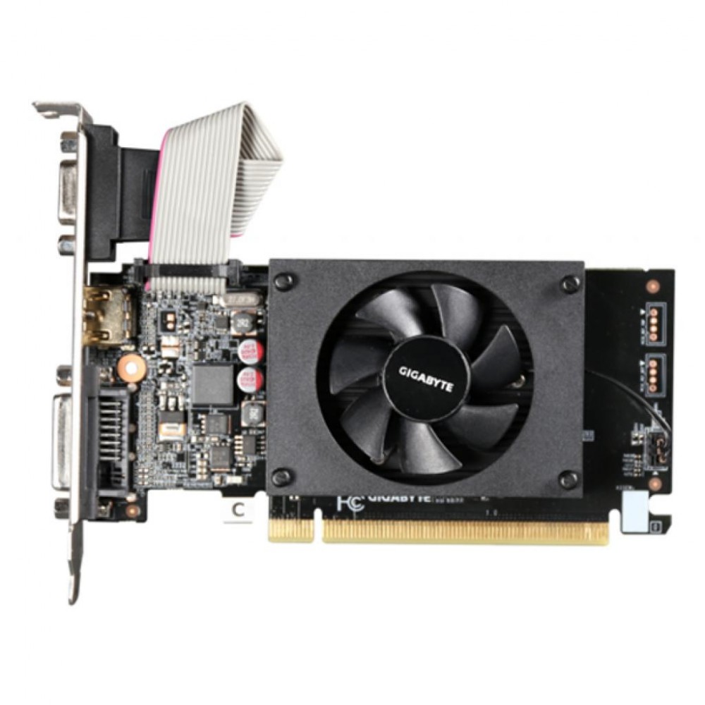 Відеокарта GIGABYTE GT710 2048Mb Gigabyte (GV-N710D3-2GL) — фото 2