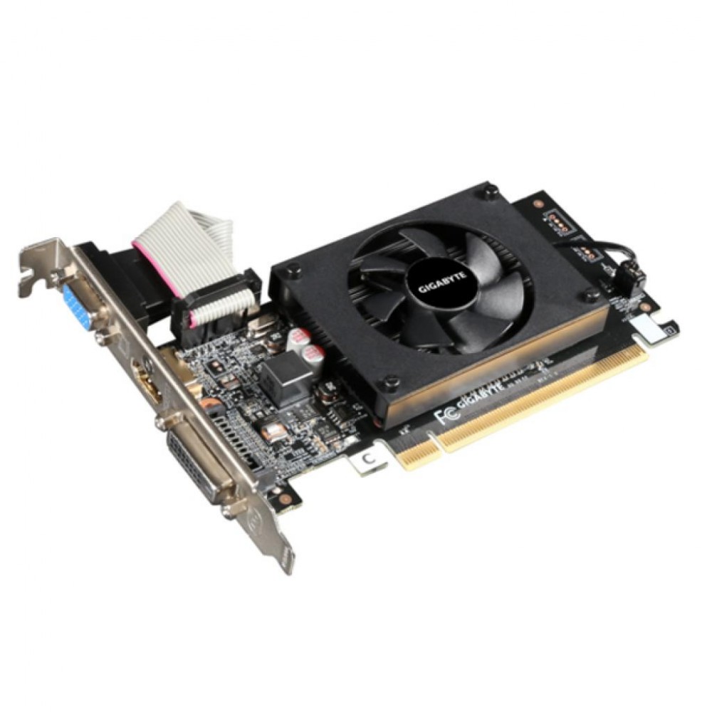 Відеокарта GIGABYTE GT710 2048Mb Gigabyte (GV-N710D3-2GL) — фото 4