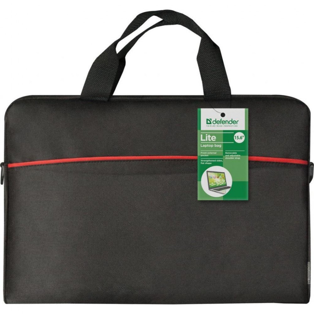 Сумка для ноутбука Defender 15,6" Lite black (26083) — фото 7