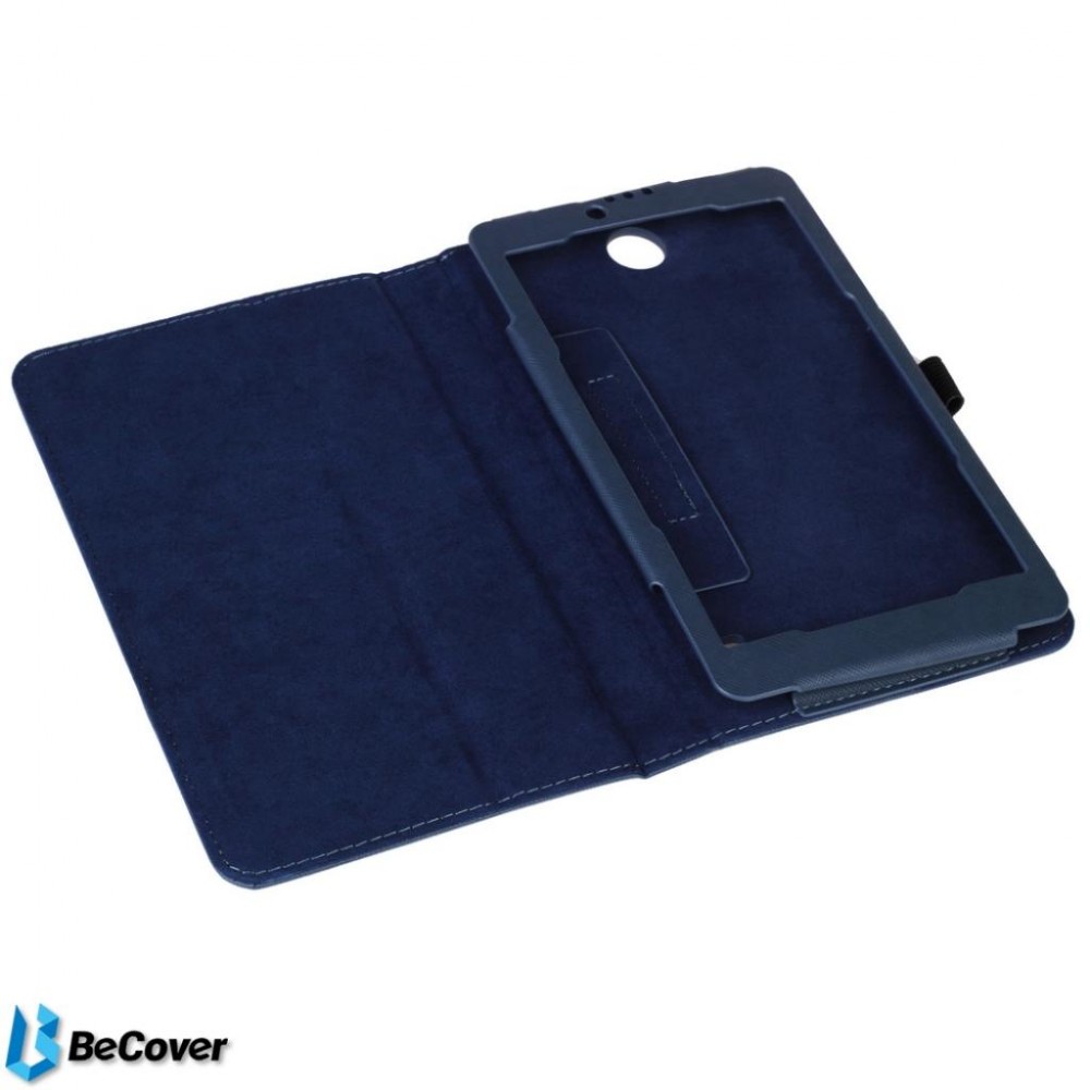 Чохол до планшета BeCover Slimbook для Bravis NB753 Deep Blue (702611) — фото 3