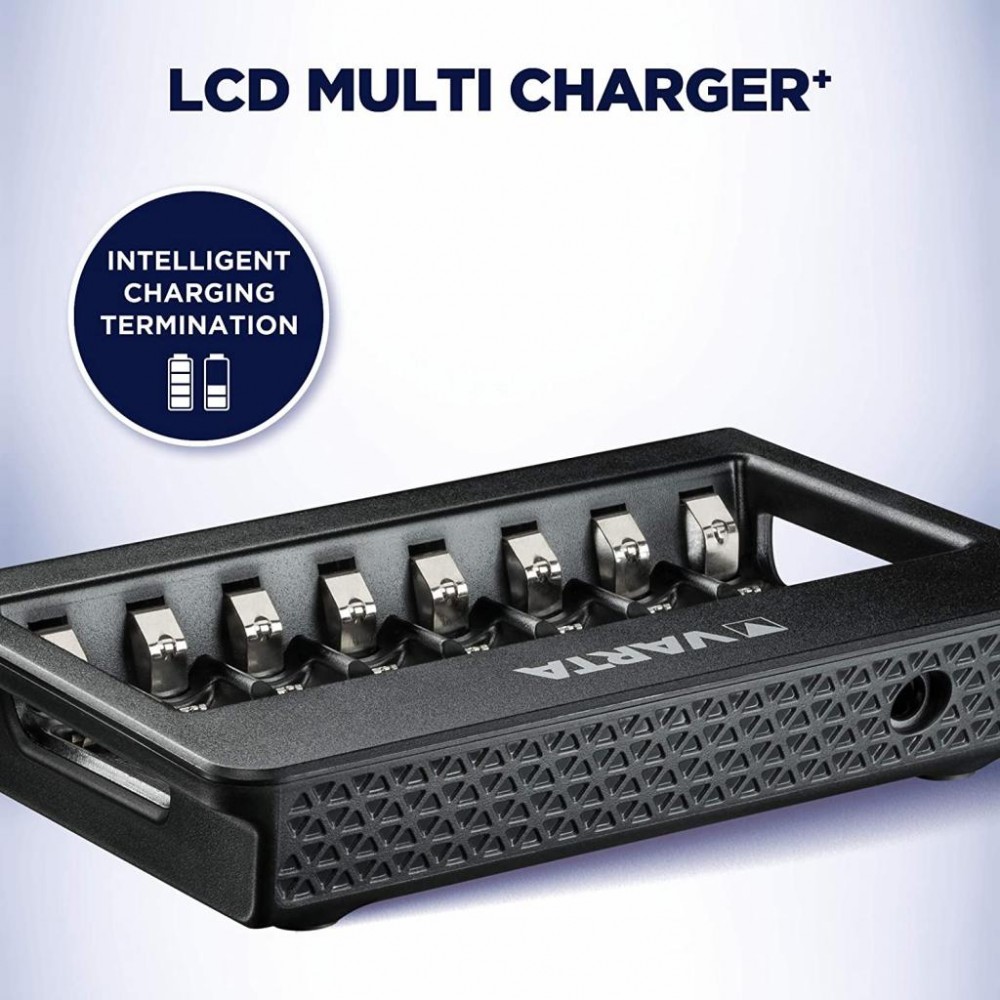 Зарядний пристрій для акумуляторів Varta LCD MULTI CHARGER PLUS (57681101401) — фото 6