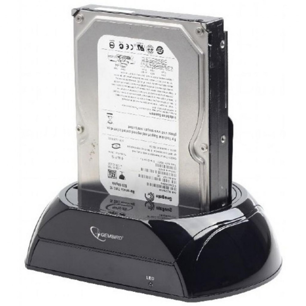 Док-станція Gembird 2.53.5 SATA HDD, USB 3.0 (HD32-U3S-2) — фото 5