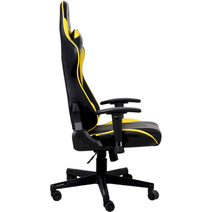 Крісло ігрове 1stPlayer FK2 Black-Yellow — фото 6