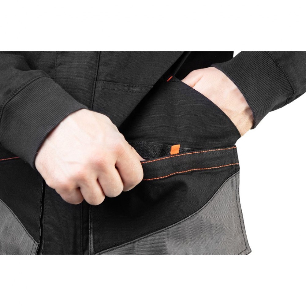 Куртка робоча Neo Tools HD Slim, розмір L (52), 285 г/м2, еластан з посиленою тканин (81-218-L) — фото 5