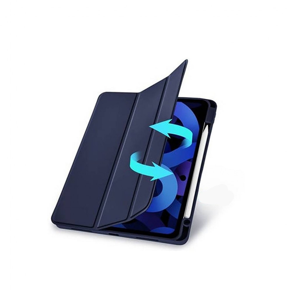 Чохол до планшета BeCover Tri Fold Soft TPU mount Apple Pencil Apple iPad 10.2 2019/2020/2021 Deep Blue (708456) — фото 4