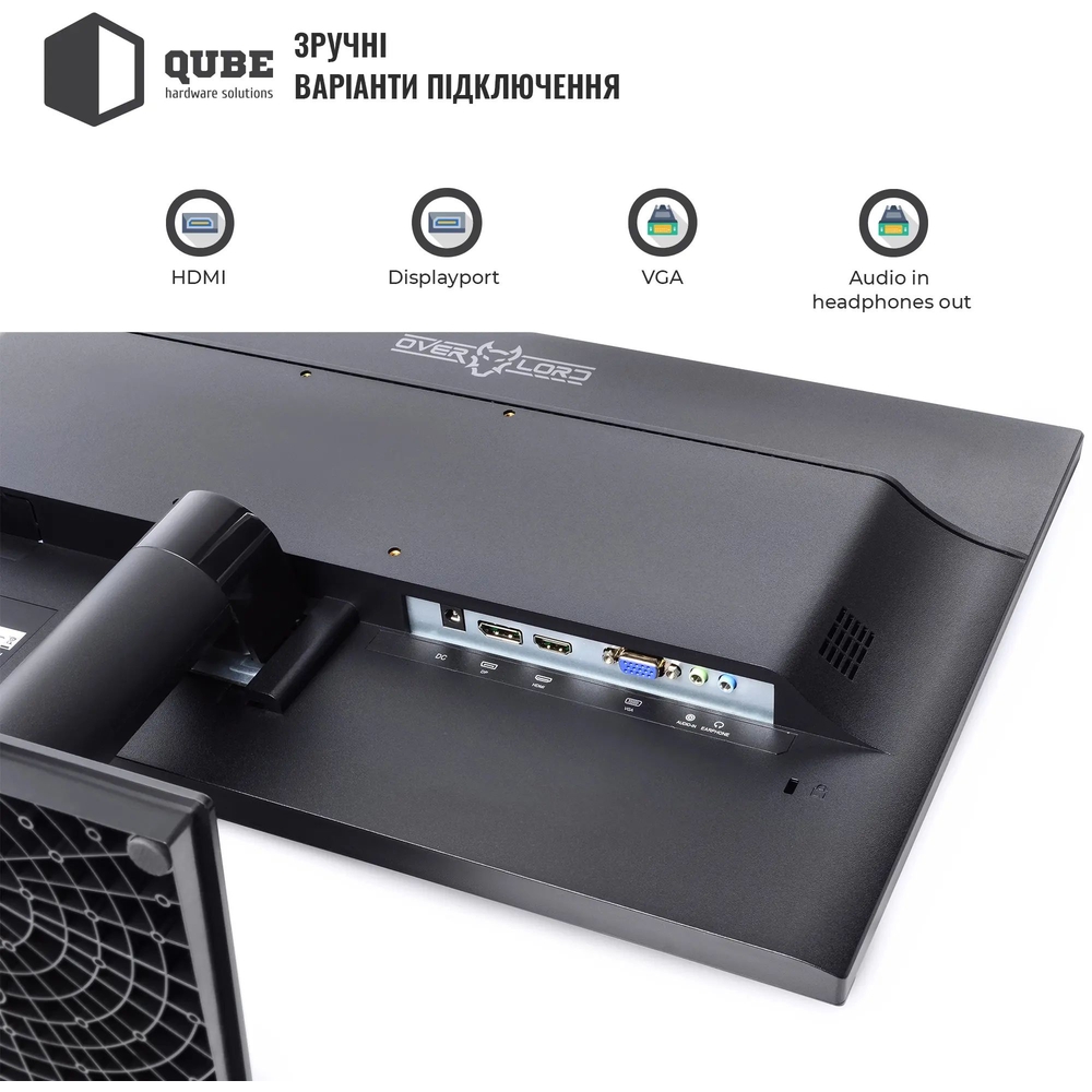 Монітор QUBE B24F75plus-IPS — фото 5