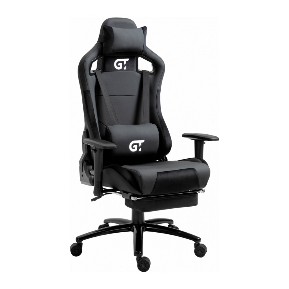 Крісло ігрове GT Racer X-5108 Black — фото 2