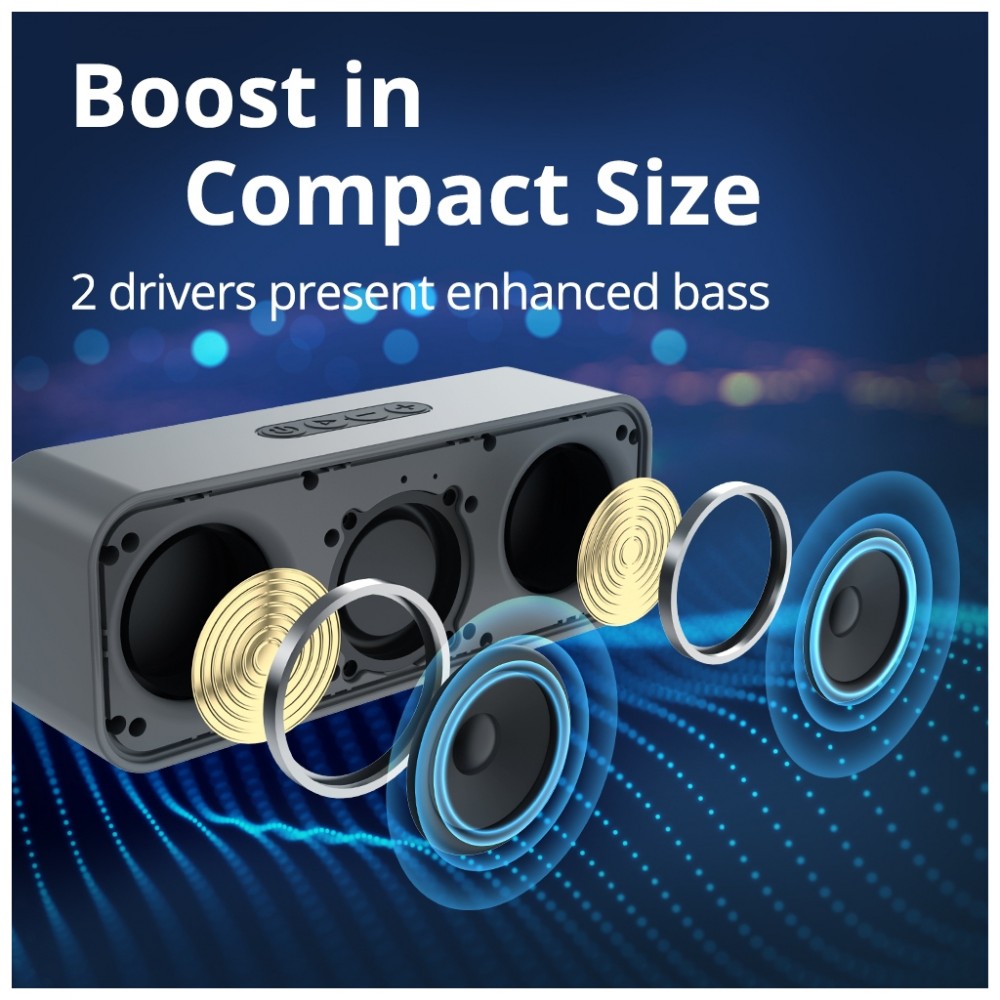 Акустична система Tronsmart T2 mini 2023 Black (985906) — фото 2