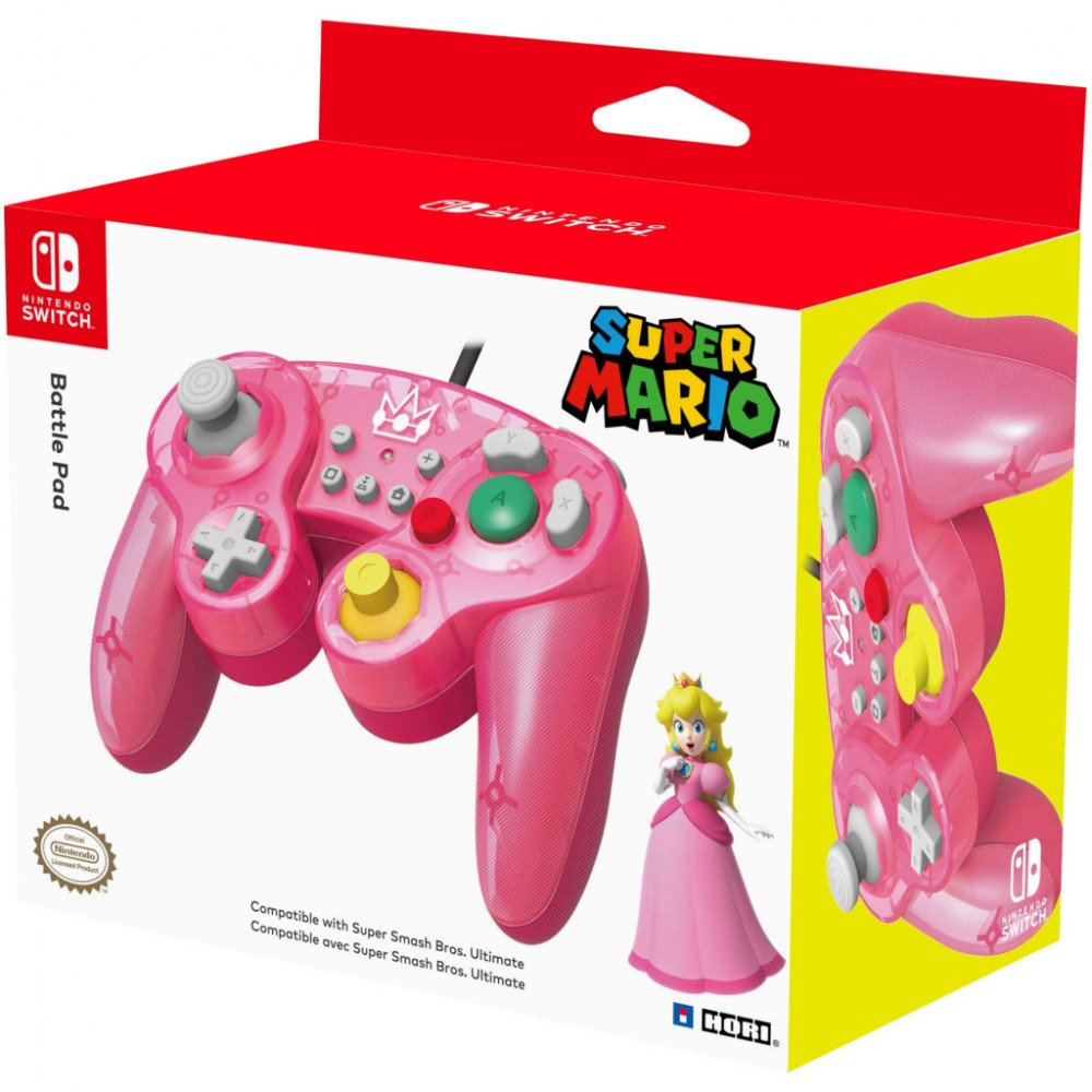 Геймпад Hori Battle Pad (Peach) for Nintendo Switch (NSW-135U) — фото 3