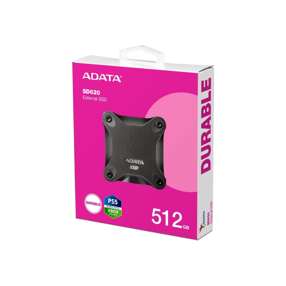 Накопичувач SSD USB 3.2 512GB SD620 ADATA (SD620-512GCBK) — фото 6
