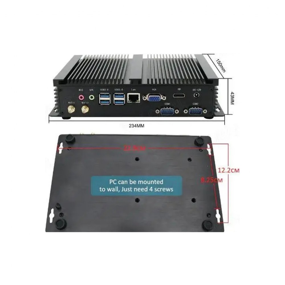 Промисловий ПК VenPOS GK-8269U Intel Corei5-3570/8Gb/256G/VGA/HDMI/2xRS232/4xUSB (GK-8269U-8-256) — фото 5