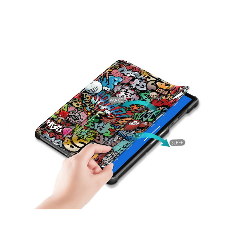 Чохол до планшета BeCover Smart Case Samsung Tab A9 Plus SM-X210/SM-X215/SM-X216 11.0" Graffiti (710314) — фото 5