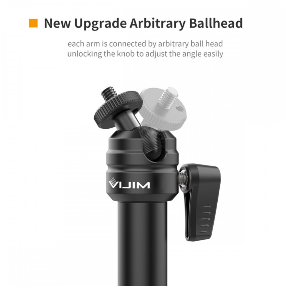 Штатив-тримач Ulanzi Vijim Desktop Flexible Arm/Light Stand(With Clip/Two Stages) (UV-2665 LS04) — фото 10