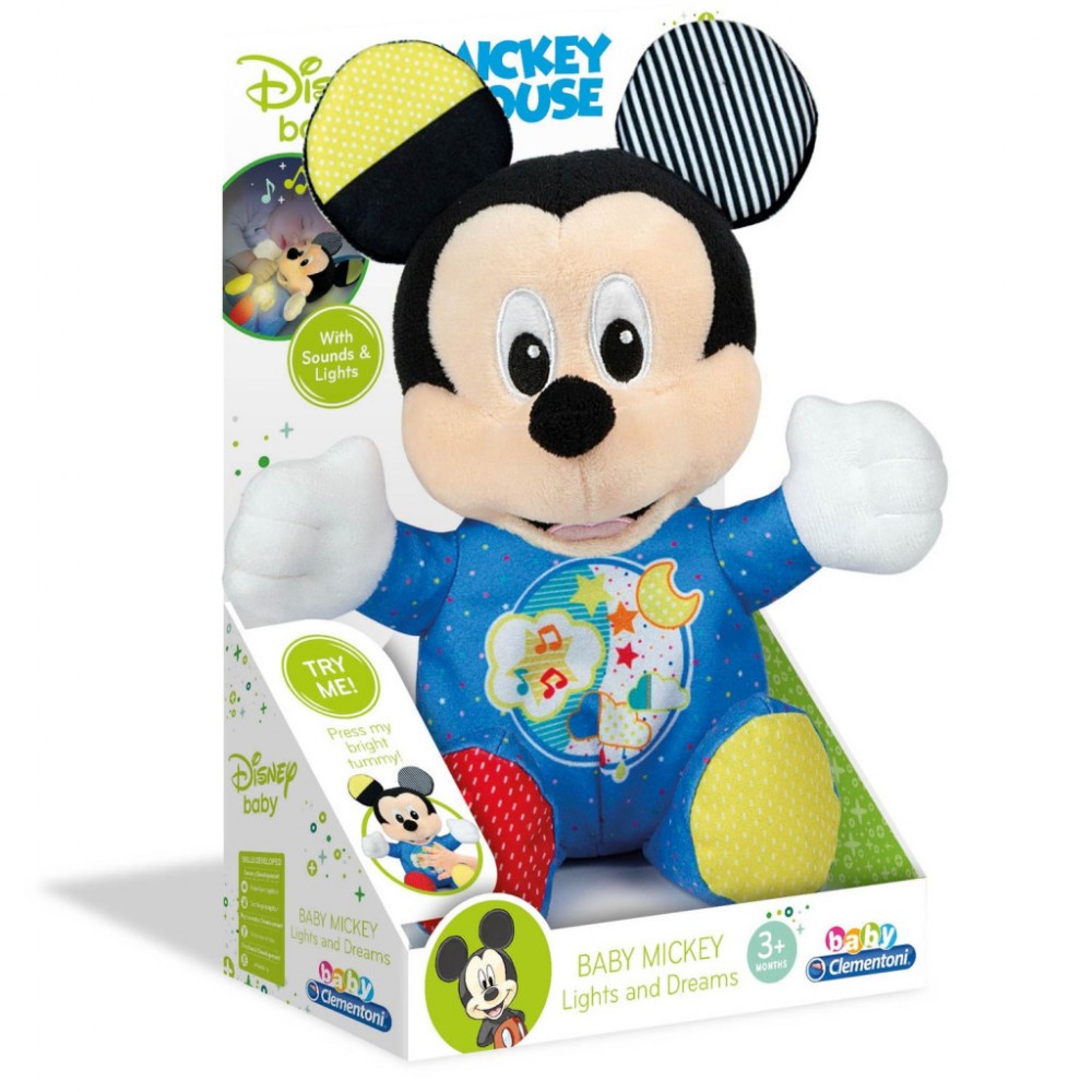 Нічник Clementoni М'яка іграшка-нічник Baby Mickey (17206) — фото 2