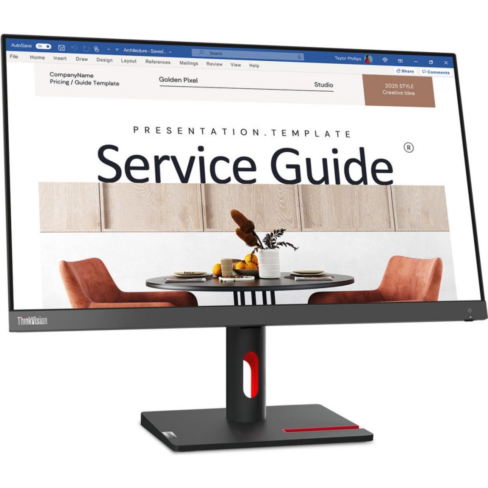Монітор Lenovo S24i-30 (63DEKAT3EU) — фото 2