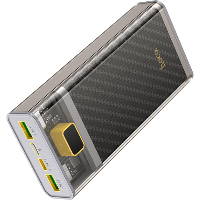 Батарея універсальна Hoco J103A Discovery edition 20000mAh 22.5W Gray — фото 5