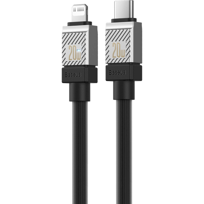 Кабель Baseus CoolPlay Series Fast Charging Cable Type-C to Lightning 20W 2m Black (CAKW000101) — фото 2