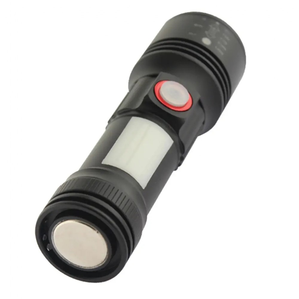 Ліхтар Quantum Adept 10W LED zoom +COB з USB (QM-FL1031) — фото 2