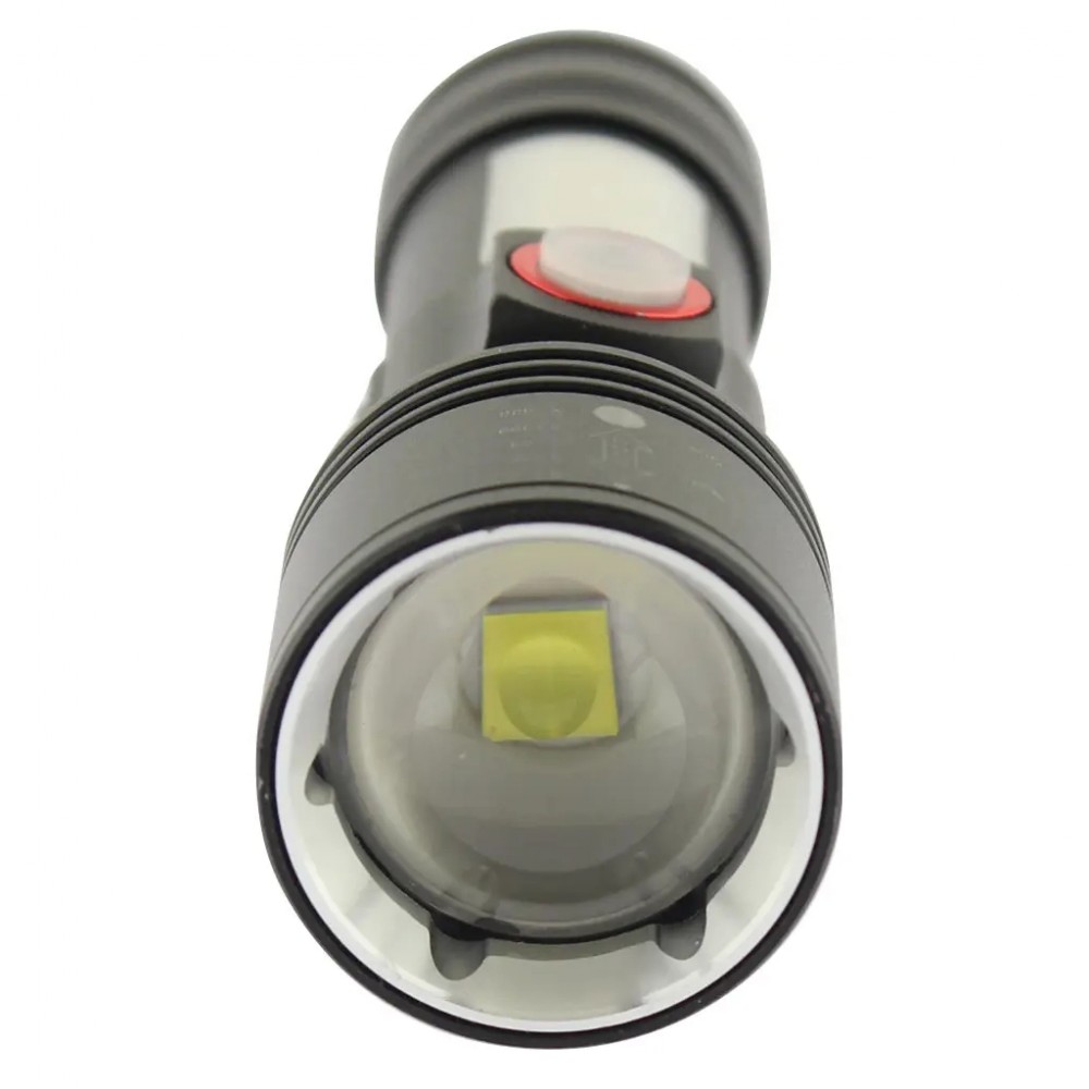 Ліхтар Quantum Adept 10W LED zoom +COB з USB (QM-FL1031) — фото 4