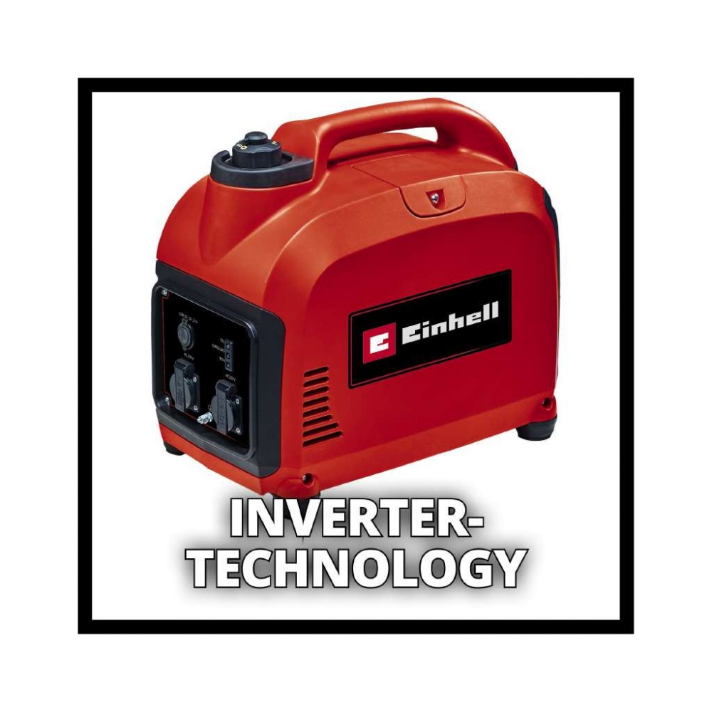 Генератор Einhell інверторний TC-IG 2000, 230В (1 фаза), 1.8/2kW, ручний старт, 21.6кг (4152590) — фото 3