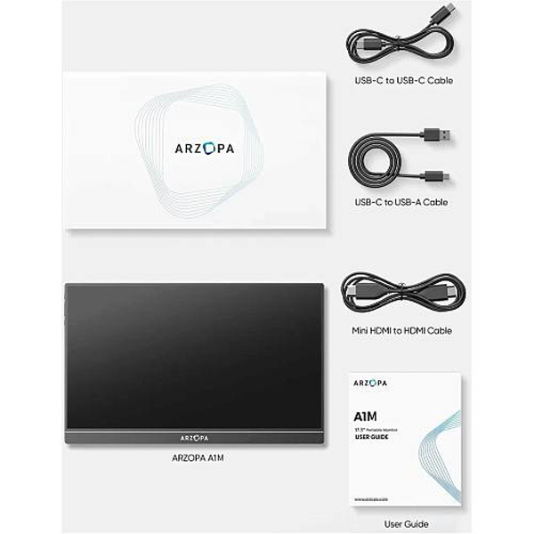 Монітор Arzopa A1M — фото 4