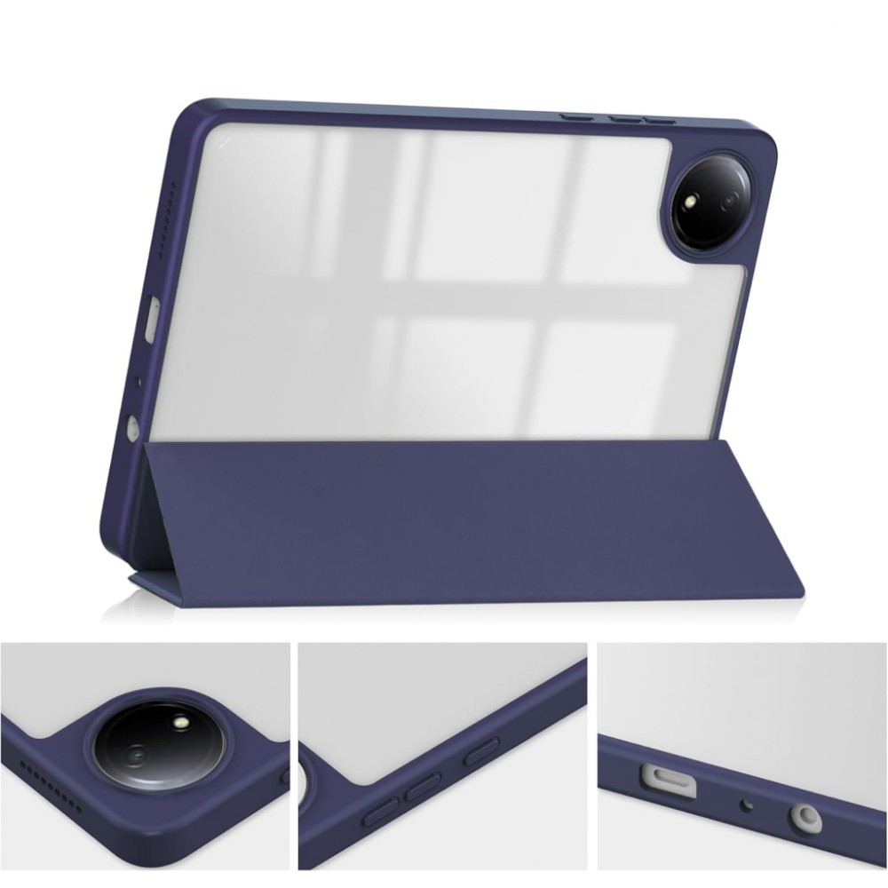 Чохол до планшета BeCover Soft Edge TPU Xiaomi Redmi Pad SE 8.7" Blue Marble (712572) — фото 6