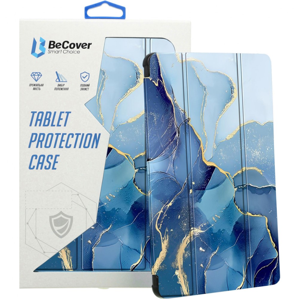 Чохол до планшета BeCover Soft Edge TPU Xiaomi Redmi Pad SE 8.7" Blue Marble (712572) — фото 7