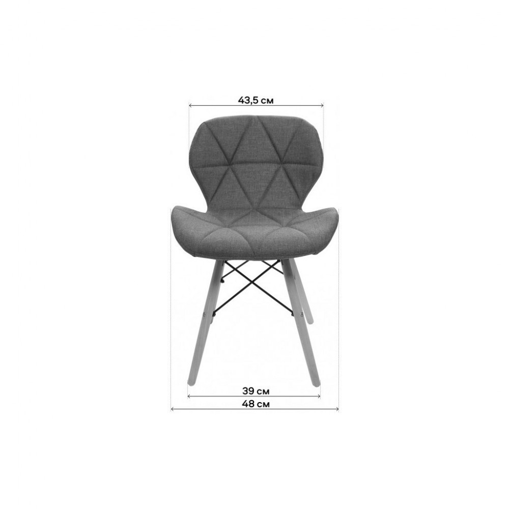 Кухонний стілець GT Racer X-D27 Gray — фото 10